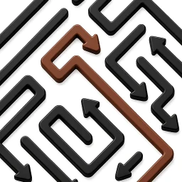 Arrow Flow: Brain Puzzle, Home 아이콘